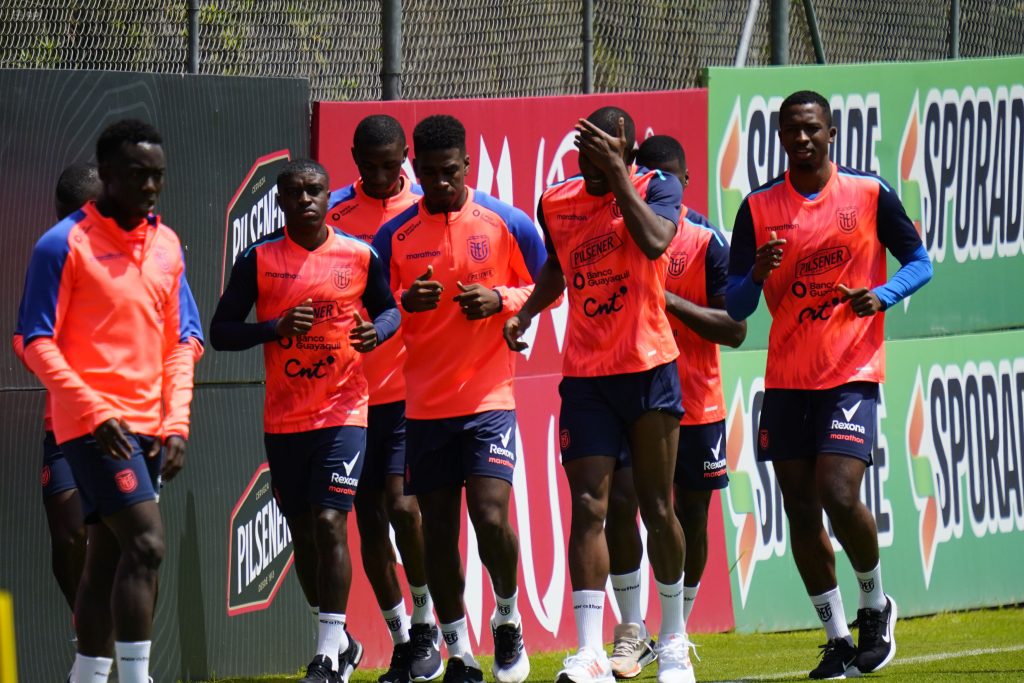Entrenamiento de Ecuador