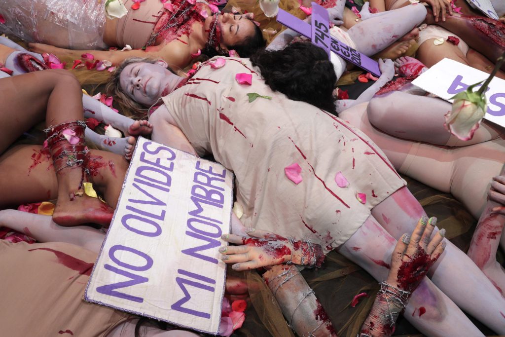 Cuadro vivo en Colombia