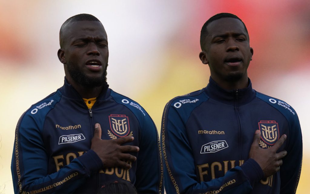Los jugadores ecuatorianos Willian Pacho y Enner Valencia integran el 11 ideal de la Conmebol tras la doble fecha FIFA.