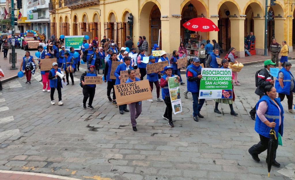 Marcha recicladores
