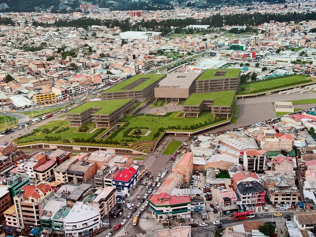 Una de las propuestas es tener un centro de comercio renovado vinculado son sostenibilidad verde.