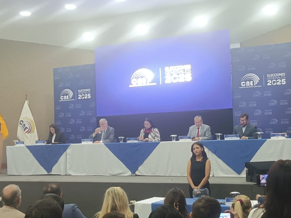 Con Consejo Nacional Electoral anunció el orden que tendrá el debate de segunda vuelta en el marco de las elecciones generales de abril.