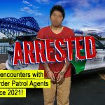 El migrante ecuatoriano fue detenido por agentes de la Patrulla Fronteriza. /Cortesía