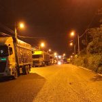 Ciudadanos reportaron un intenso tráfico en la vía Cuenca – Girón – Pasaje debido a problemas en el kilómetro 66.