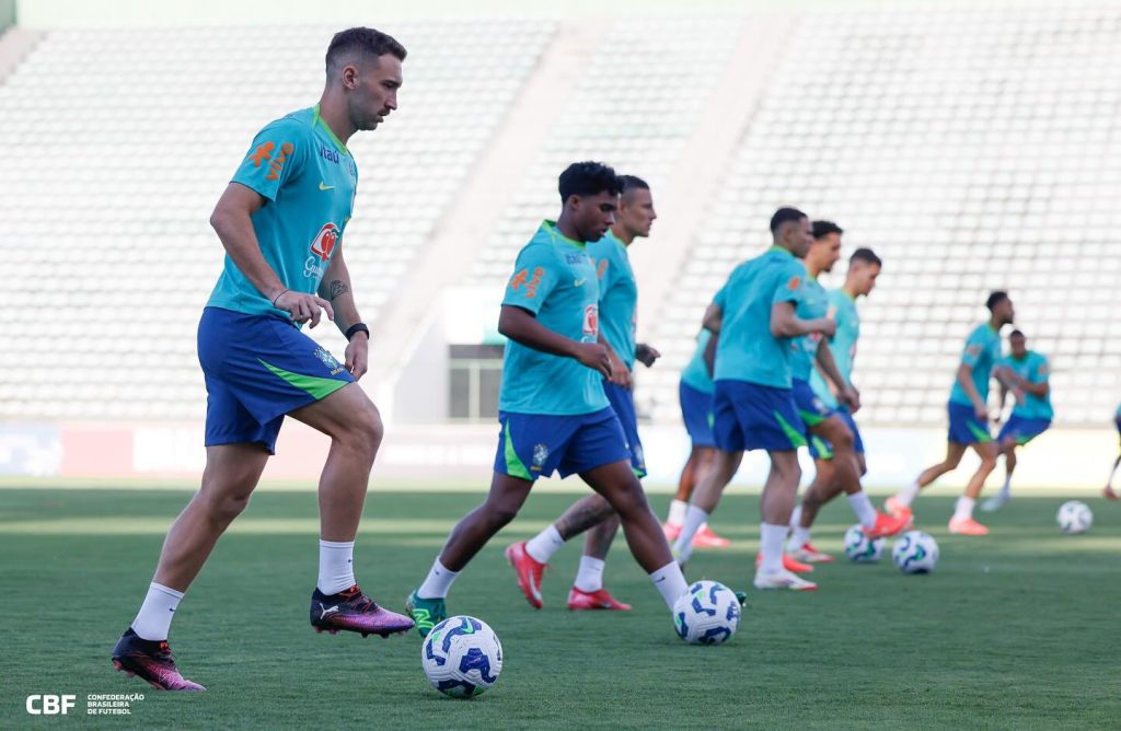 La selección de Brasil se prepara para recibir al combinado de Colombia por las Eliminatorias mundialista, Estados Unidos 2026.