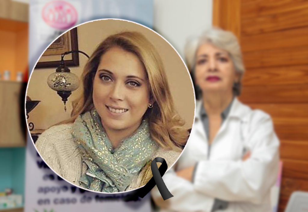 Sonia Salamea sigue pidiendo justicia por la muerte de su hija Cristina Palacio. /XCA