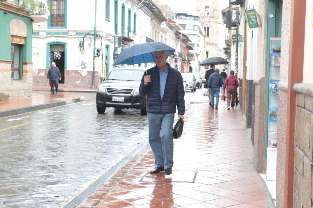 El Azuay se pronostican fuertes lluvias para los próximos días.