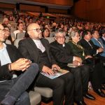 El escrito Jorge Dávila Andrade (3I) recibió un homenaje durante el evento de la editorial Ediciones Nacionales Unidas (Edinun).