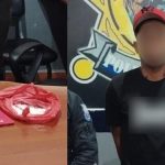El ciudadano fue detenido con cocaína en Cuenca por agentes de la Policía Nacional.
