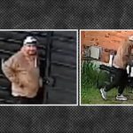 Captura de uno de los videos grabados por cámaras de seguridad en la que se puede observar al presunto delincuente robando en El Tejar.