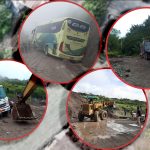 Varios incidentes, que involucran transporte pesado, se han presentado en el kilómetro 66 de la vía Cuenca – Girón – Pasaje.