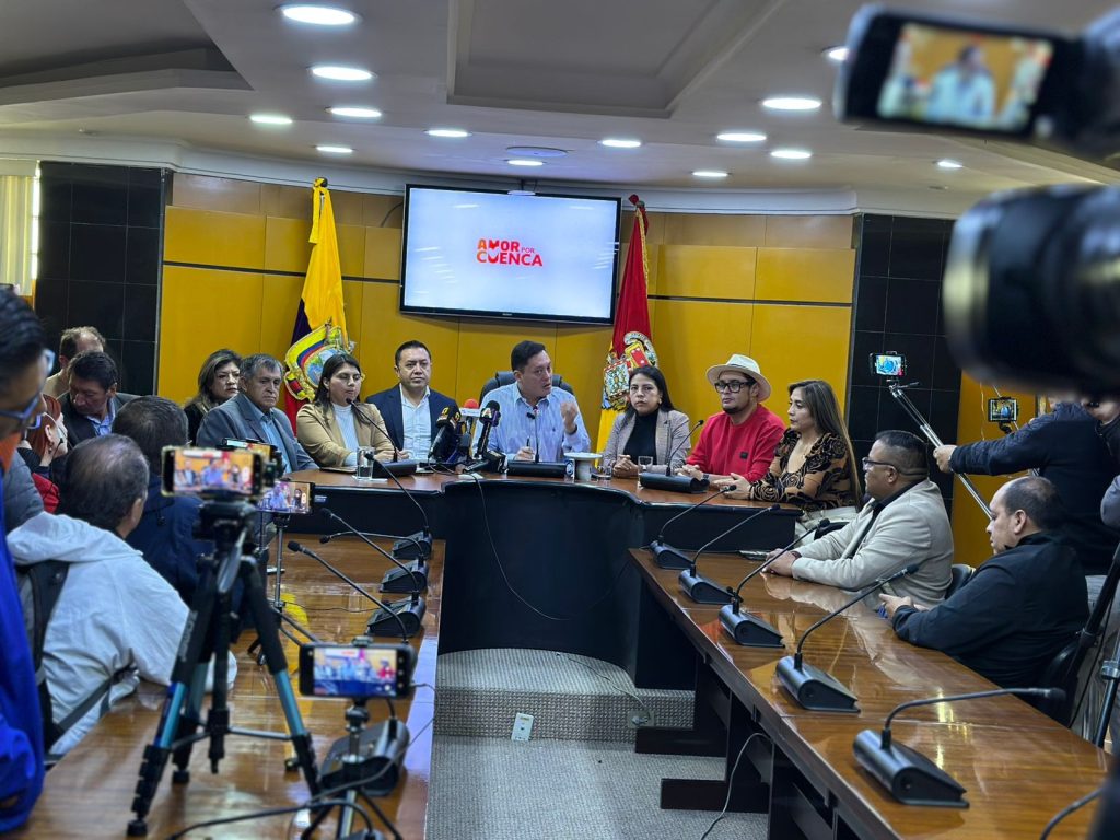 Cristian Zamora, alcalde de Cuenca, anunció reuniones en parroquias para explicar cambios en PDOT y PUGS.