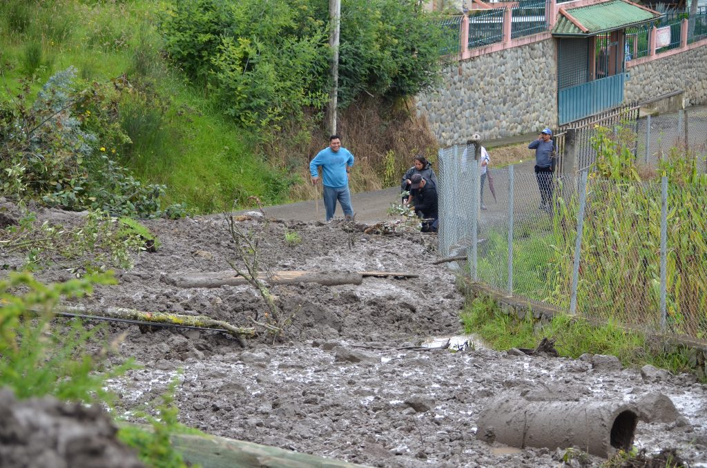 Cochas - macrodeslizamiento