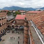 Alumnos en las instalaciones del colegio Benigno Malo, el 14 de mayo de 2025