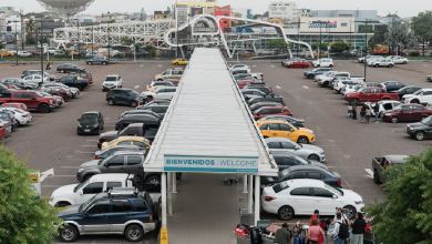 La nueva tarifa del parqueo de vehículos en el aeropuerto de Guayaquil, José Joaquín de Olmedo, aumentó. /Cortesía