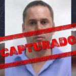 Imagen difundida por la Policía Nacional sobre al detención de Dritan Gjika, líder de la Mafia Albanesa en Ecuador. /Cortesía Policía Nacional