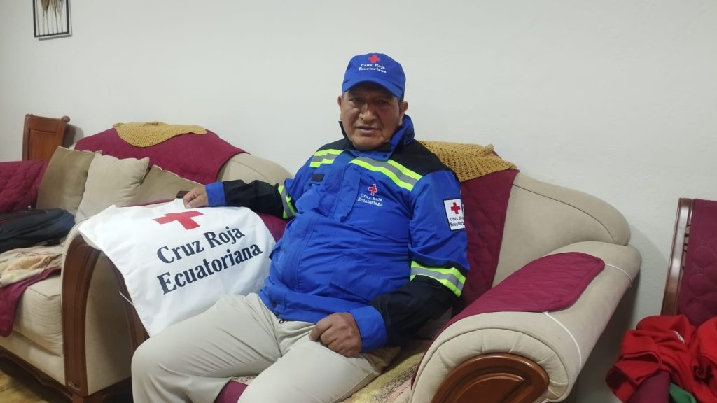 Marco Méndez, Cruz Roja Azuay