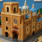 La Catedral de Cuenca, en versión, como resultado de la Inteligencia Artificial. Este 1 de junio de conmemora el Día del Niño.