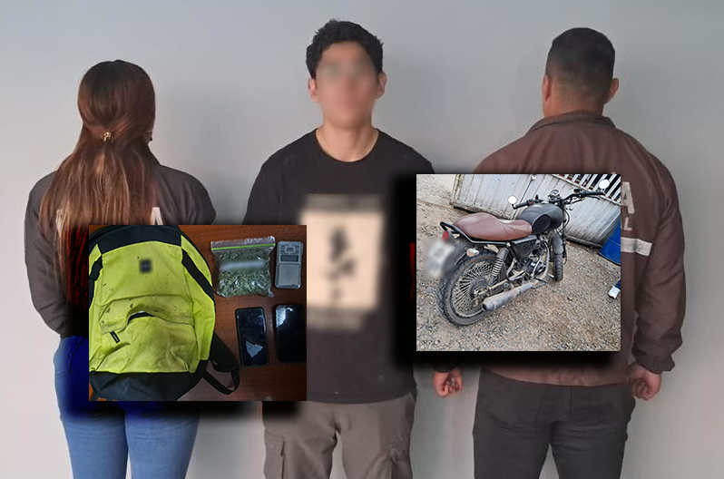 Un ciudadano es investigado en Cuenca por tenencia de droga. /Cortesía