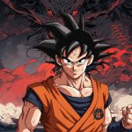 Goku es el personaje principal de la serie animada Dragon Ball.