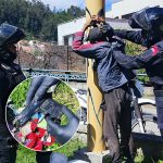 Personal de Guardia Municipal Ciudadano aprehendió al sujeto que amenazaba con un arma falsa. /Cortesía