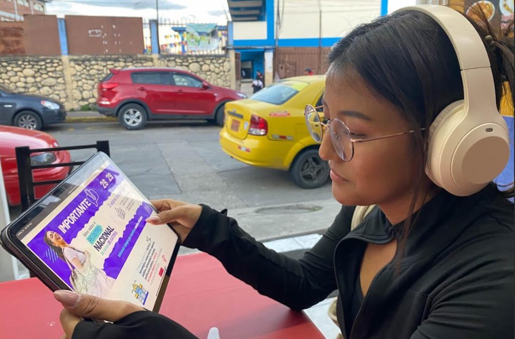 Los estudiantes deben llenar el formulario en la pagina web de la Senescyt para avanzar a la etapa de postulación a la educación superior pública