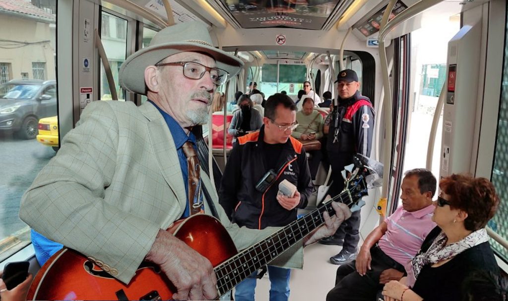 El artista Michael Wanner será el encargado de brindar la serenata a bordo de las unidades del tranvía por el Día de la Madre.
