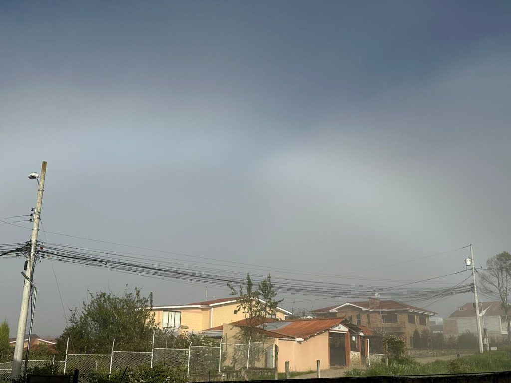 Este miércoles 11 de junio Cuenca amaneció con intenso frío y nublado.