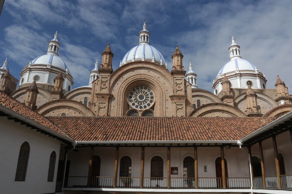 La Catedral de La Inmaculada Concepción pasa por un proceso de mantenimiento.