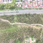 Se espera mejorar la vía Niño de Praga – autopista para facilitar la conectividad con la parroquia. /Cortesía.