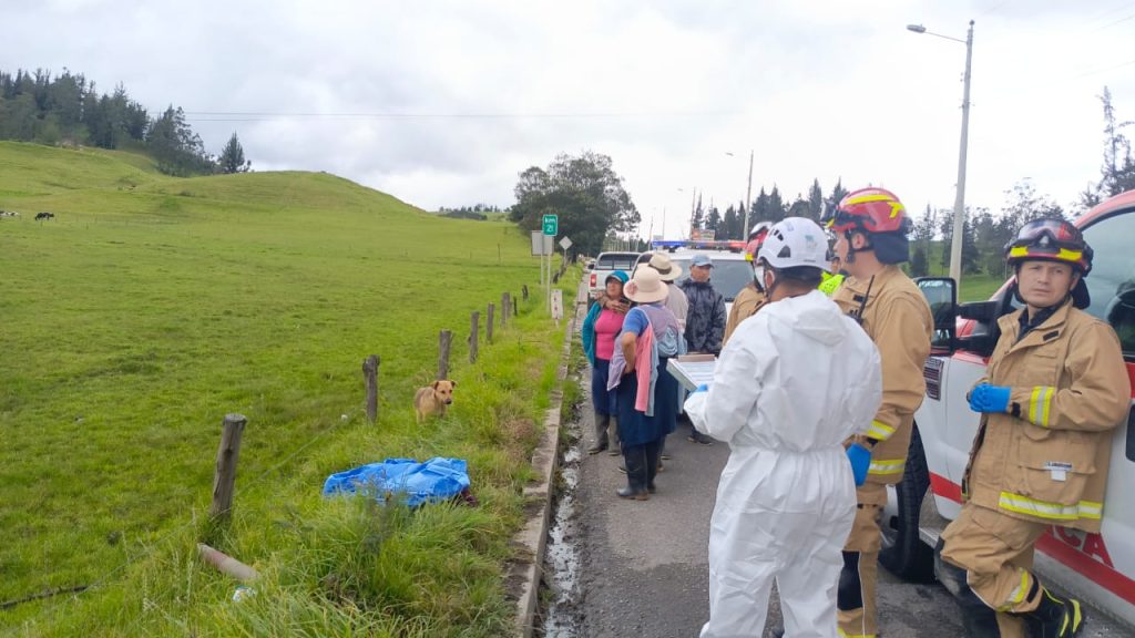 La menor falleció a la altura del kilómetro 22 de la vía Cuenca – Girón – Pasaje. /Foto CTE