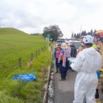 La menor falleció a la altura del kilómetro 22 de la vía Cuenca – Girón – Pasaje. /Foto CTE