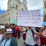 Organizaciones sociales de Cuenca convocan a una marcha para exigir la derogatoria de tres ordenanzas municipales. El 27 de mayo, ciudadanos de parroquias rurales ya marcharon por el mismo tema. /XCA