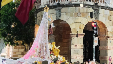 El recorrido, que terminará en la Plaza de las Flores, se da en honor a la Virgen del Carmen. /Foto cortesía