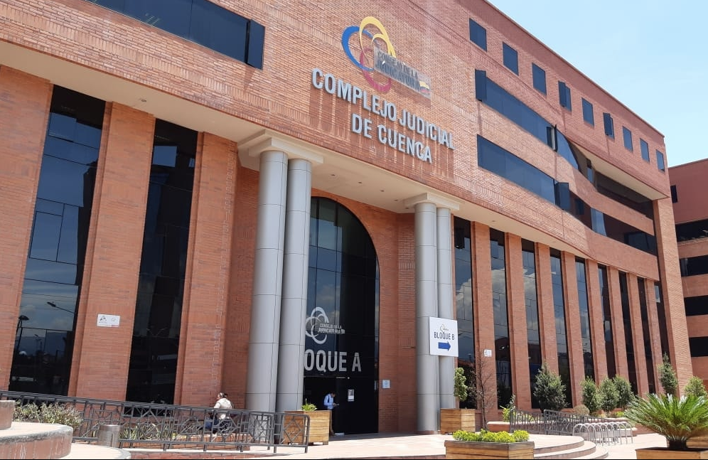 Los dos jueces sancionados eran los únicos que la laboraban en la Unidad de Garantías Penitenciarias de Cuenca. /Cortesía