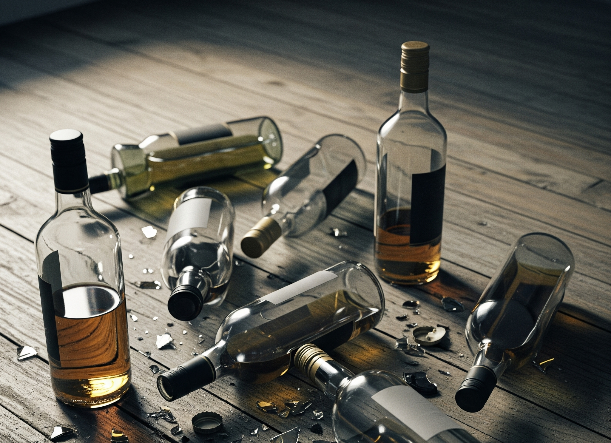 exceso de alcohol
