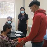 La paciente está en buen estado de salud tras la intervención quirúrgica en el Hospital Vicente Corral Moscoso. /Fotos Hospital Regional