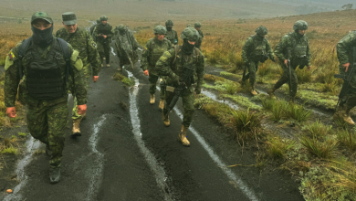Militares destruyeron maquinaria en operativo contra minería ilegal en Nabón