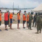 22 presos fueron trasladados desde cárcel del Guayaquil hasta Cotopaxi. El Bloque de Seguridad los custodió.