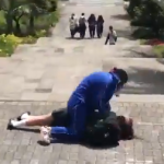 estudiante agresión