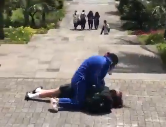 estudiante agresión