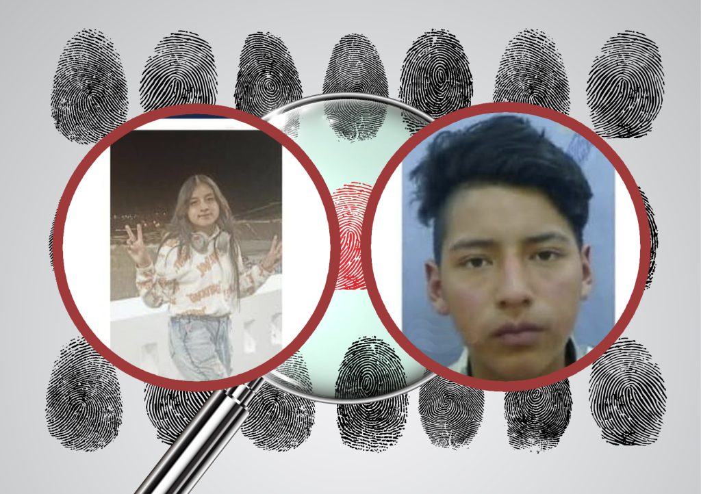 Los dos jóvenes desaparecieron en Cuenca, en junio de 2025. /Fotos Policía Nacional