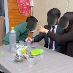 Cerca de la Facultad de Agronomía de la Universidad de Cuenca se procedió con la clausura de un local por venta de licor sin permiso. /Fotos Intendencia