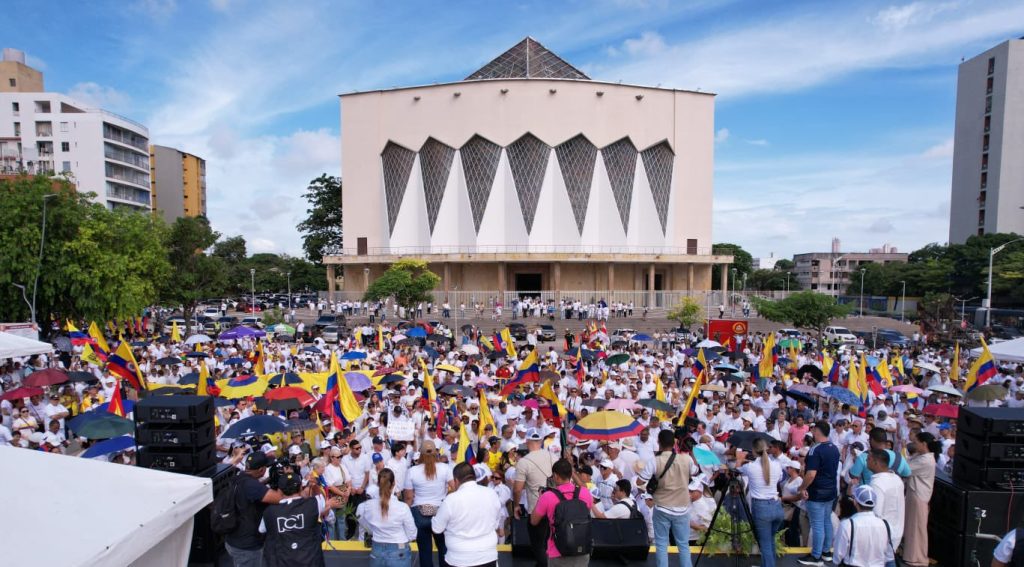 Marcha en Bogota