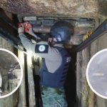 Militares ejecutaron un operativo en una mina ilegal del cantón Camilo Ponce Enríquez. /Foto Fuerzas Armadas