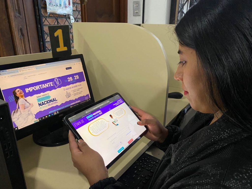 El Registro Nacional es de cumplimiento obligatorio para ingresar a la educación superior pública. XCA