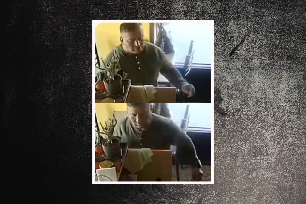 El Consejo de Seguridad Ciudadana publicó una imagen del sujeto que se robó el celular. /Foto del CSC