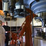 El papa visita el Observatorio