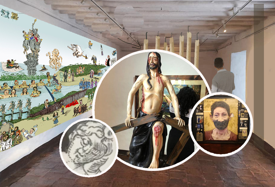 Obras y exposiciones de arte censuradas y cuestionadas en Cuenca revelan la fragilidad y el riesgo que corre la libertad de expresión. / Cortesía