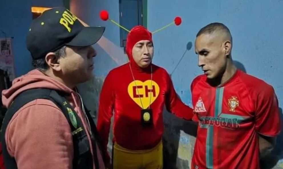 Policía disfrazado
